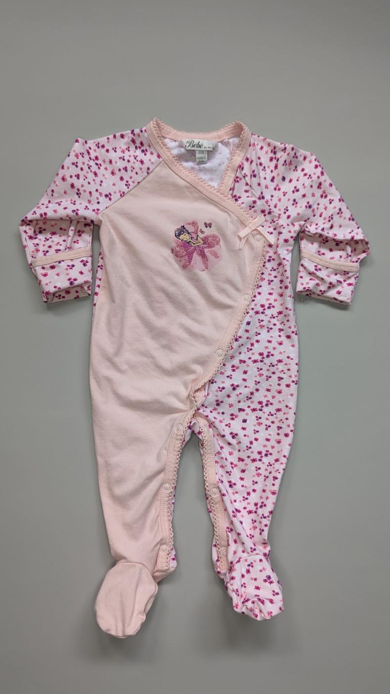 Bebe by Minihaha Pink Fairy Onesie 0-3m - Anue