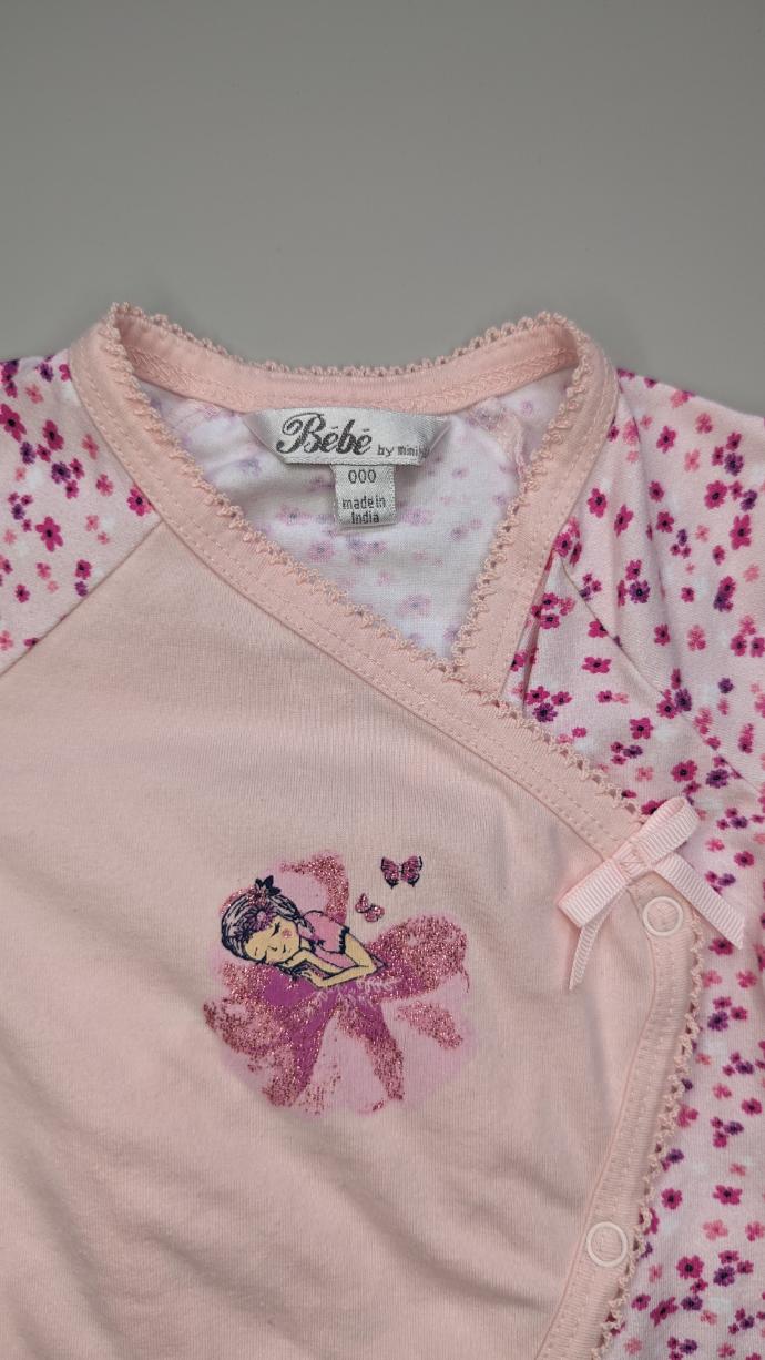 Bebe by Minihaha Pink Fairy Onesie 0-3m - Anue