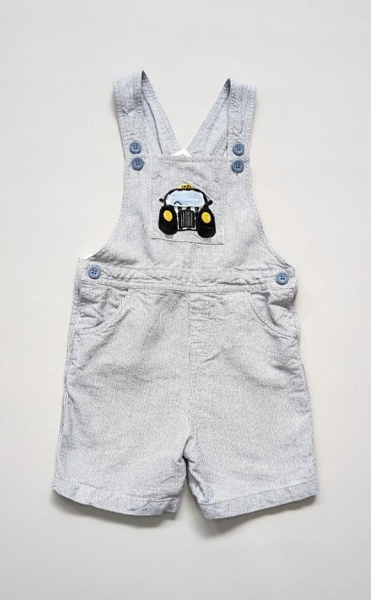 Beebay Stripe Taxi Overalls 2Y - Anue