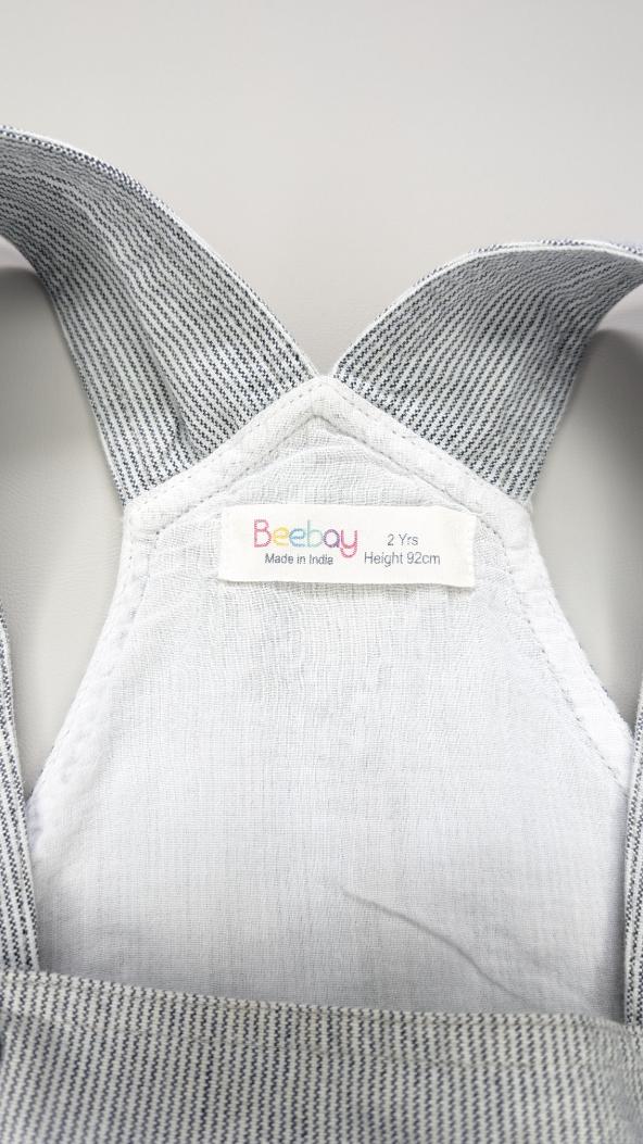 Beebay Stripe Taxi Overalls 2Y - Anue