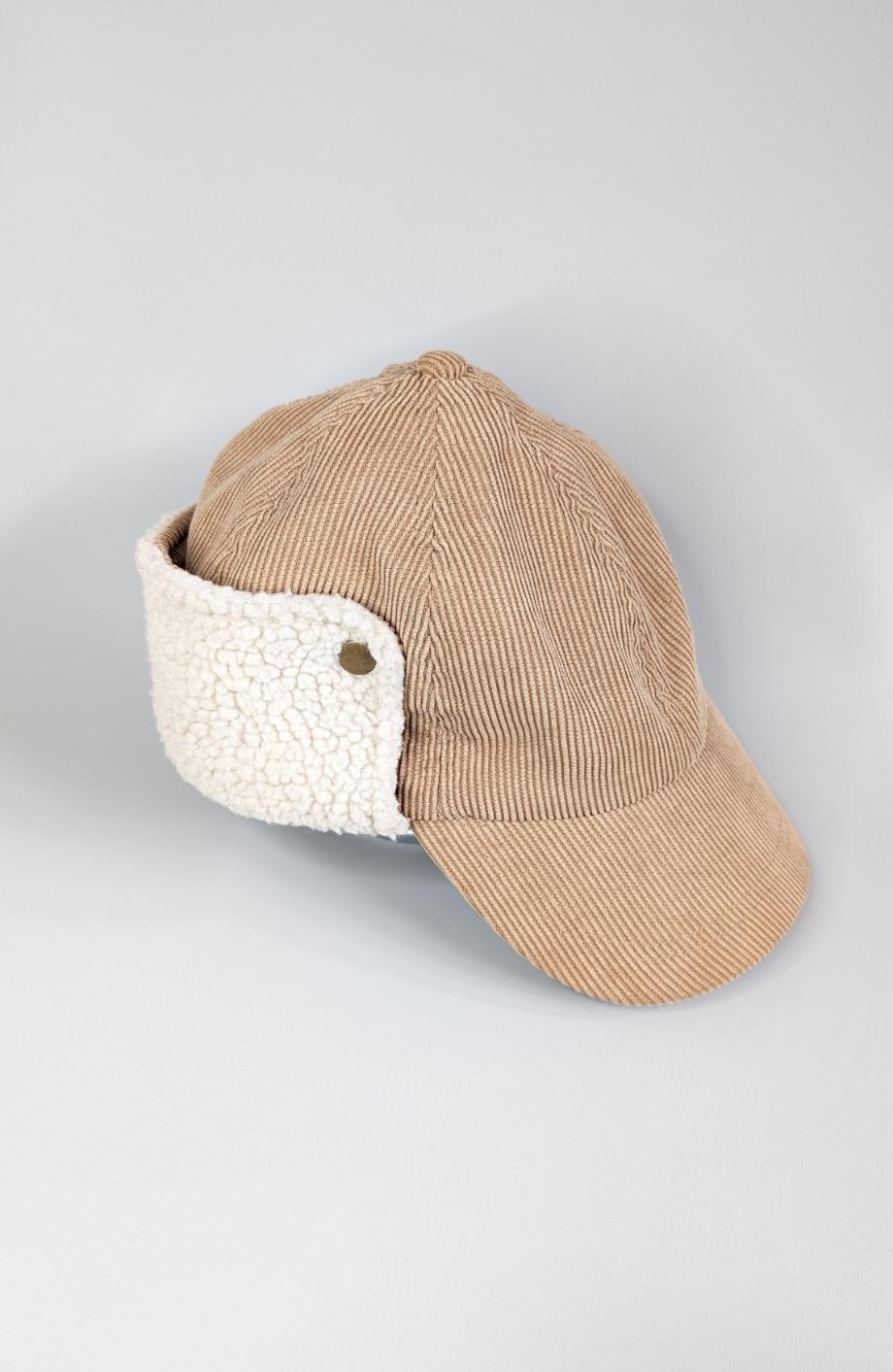 Corduroy Trapper Hat - Anue