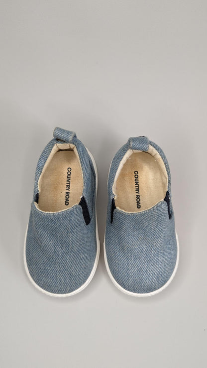 Country Road Slip On Canvas Shoes 18 - Anue