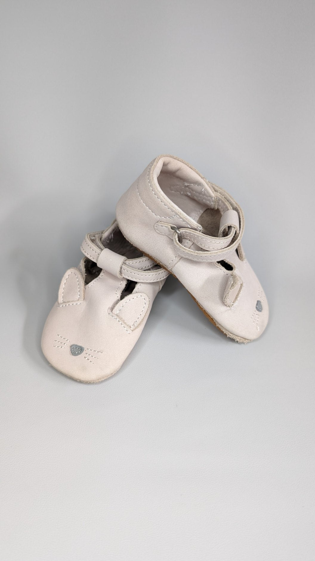 Donsje Leather Booties 12-18m - Anue