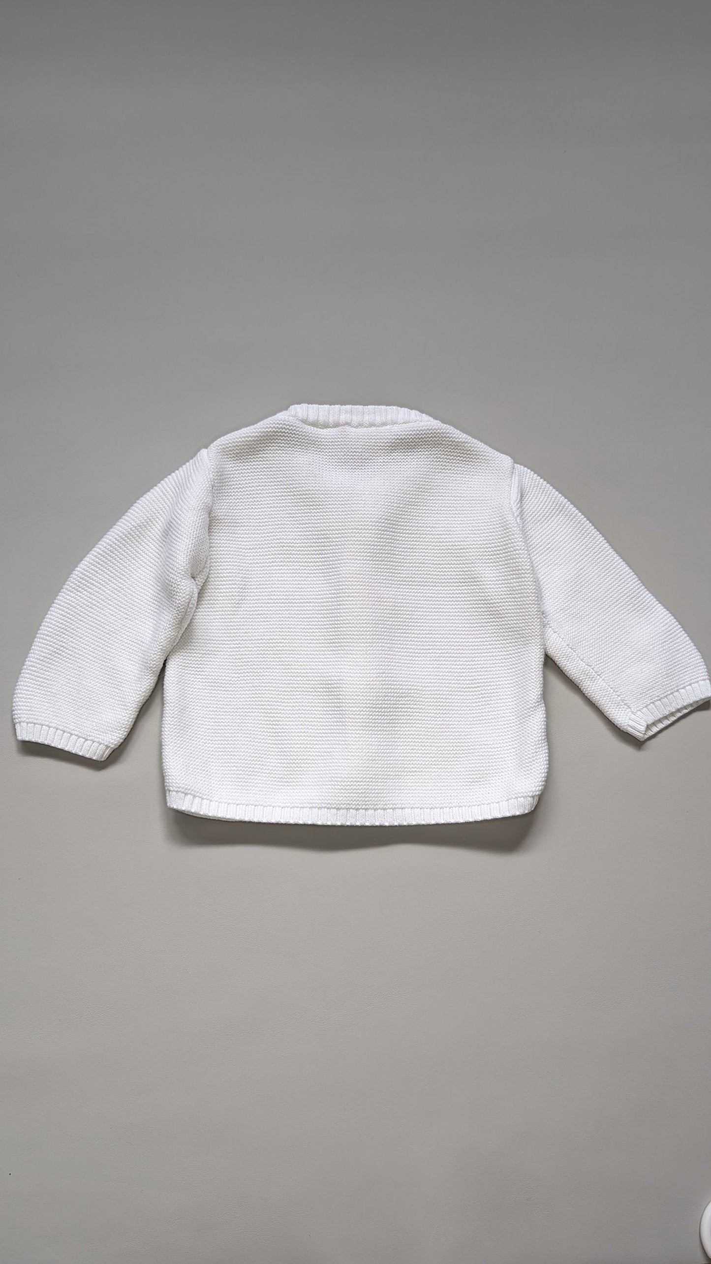 FAO Swartz Baby Button down Cotton knit Cardigan 0-3m - Anue