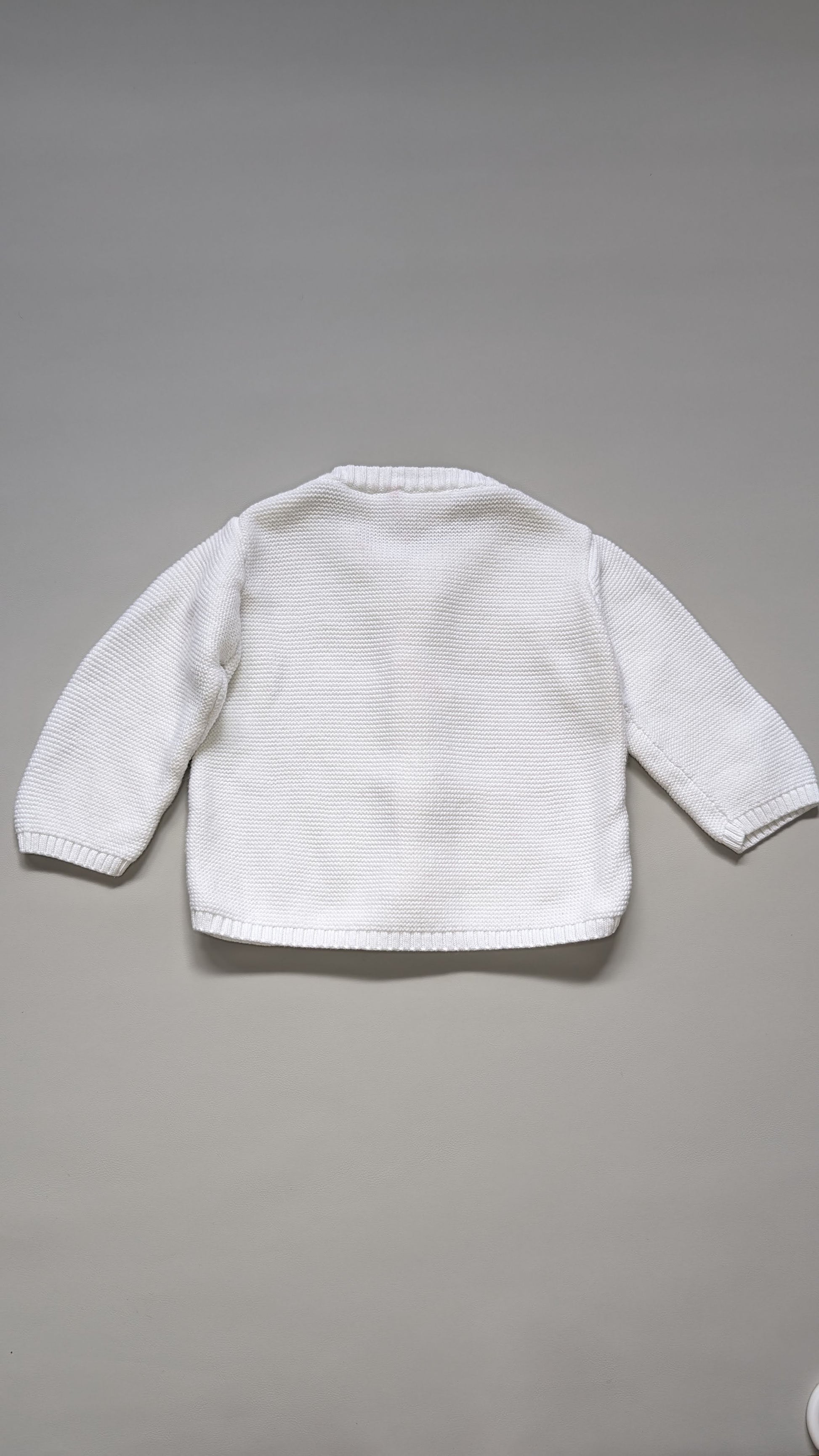 FAO Swartz Baby Button down Cotton knit Cardigan 0-3m - Anue