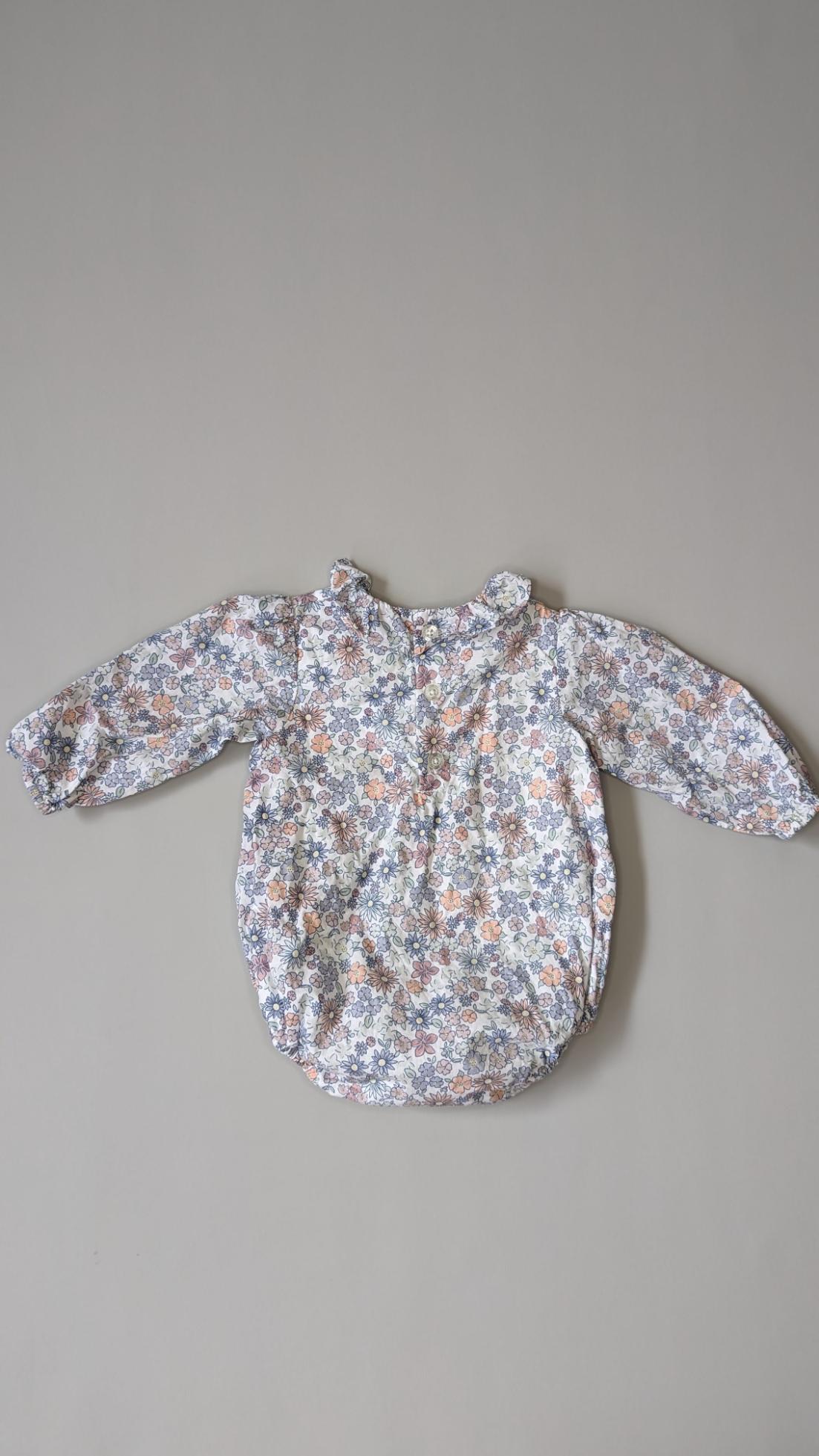 Marquise Floral Romper 00 - Anue