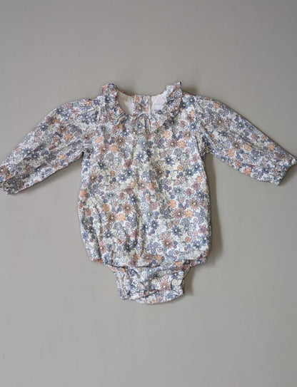 Marquise Floral Romper 00 - Anue