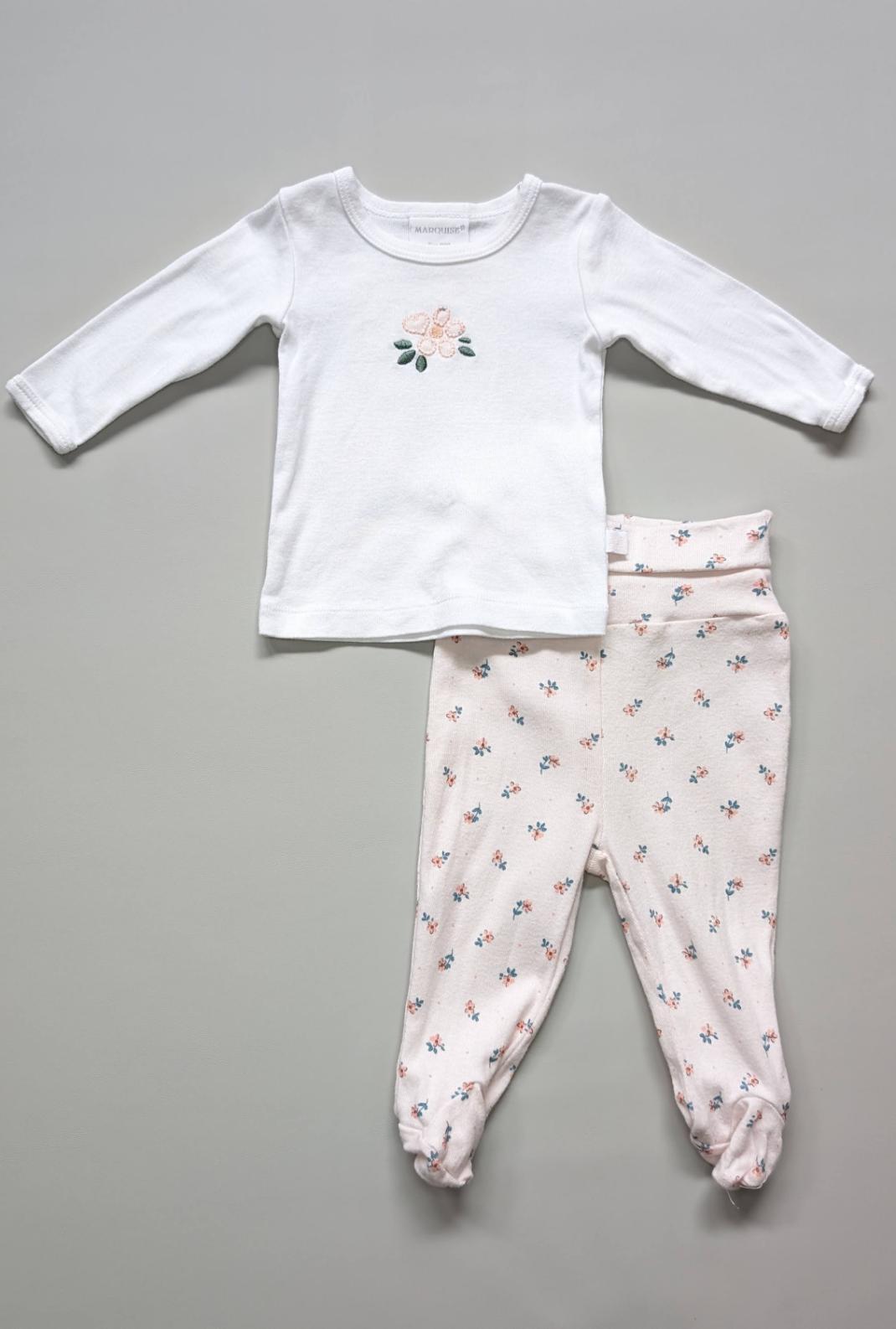 Marquise Two Piece Set 0-3m - Anue