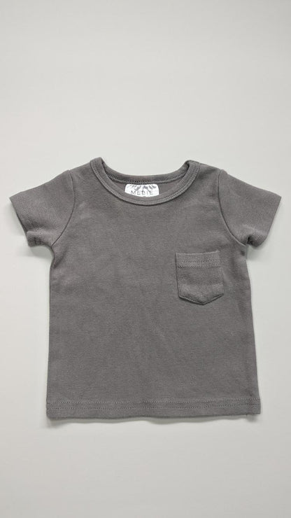 Mebie Baby Pocket Short Sleeve T-shirt 3-6m - Anue