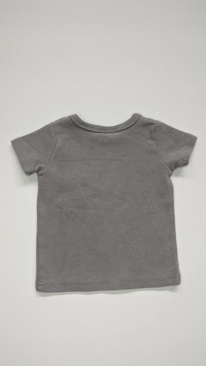 Mebie Baby Pocket Short Sleeve T-shirt 3-6m - Anue