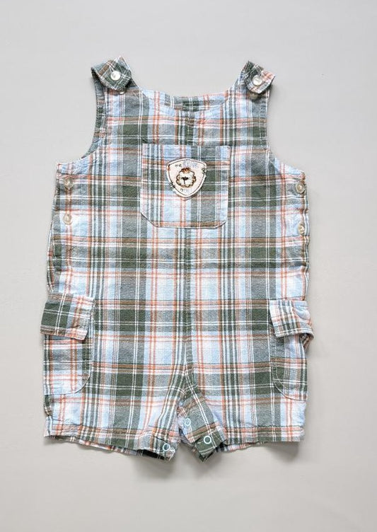 Ollie's Place Check Romper 6-12m - Anue