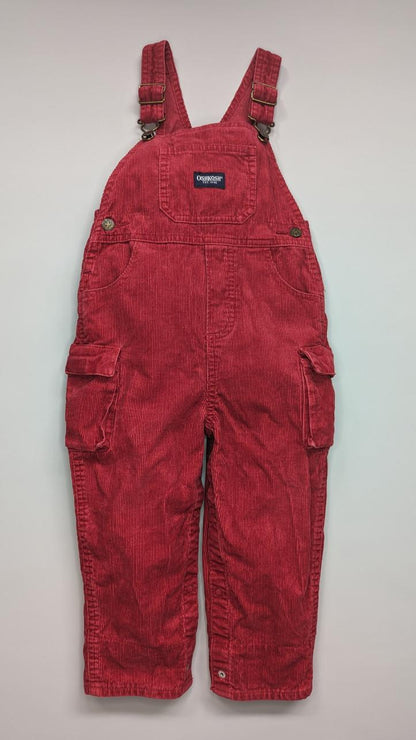 Oshkosh B'gosh Corduroy Cargo Overalls 2T - Anue