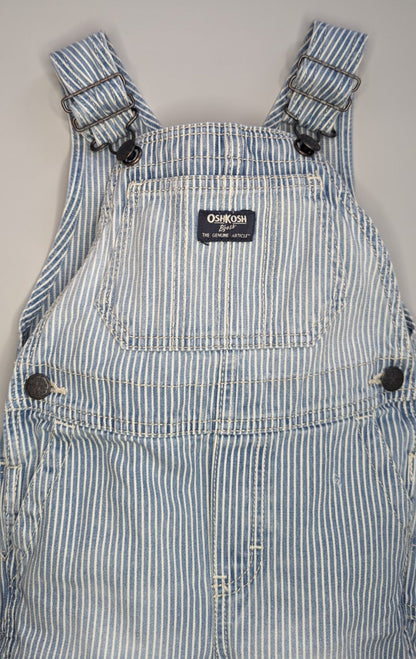 Oshkosh B'gosh Vintage Hickory Stripe Overalls 3T - Anue