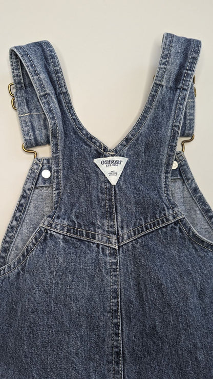 Oshkosh B'gosh Vintage Denim Cargo Overalls 4Y - Anue