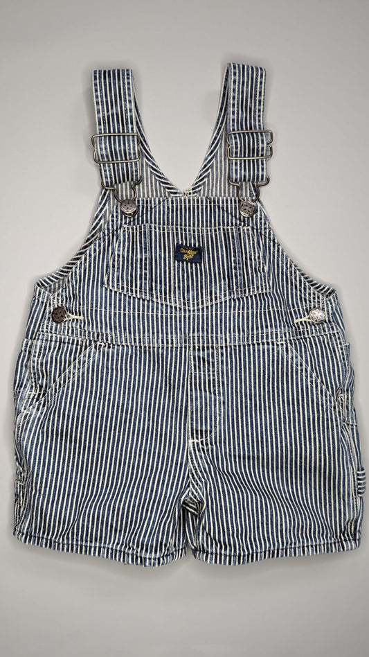 Oshkosh B'gosh Vintage Hickory Stripe Shortalls 1T - Anue