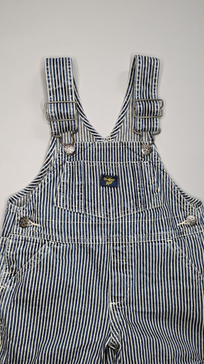 Oshkosh B'gosh Vintage Hickory Stripe Shortalls 1T - Anue