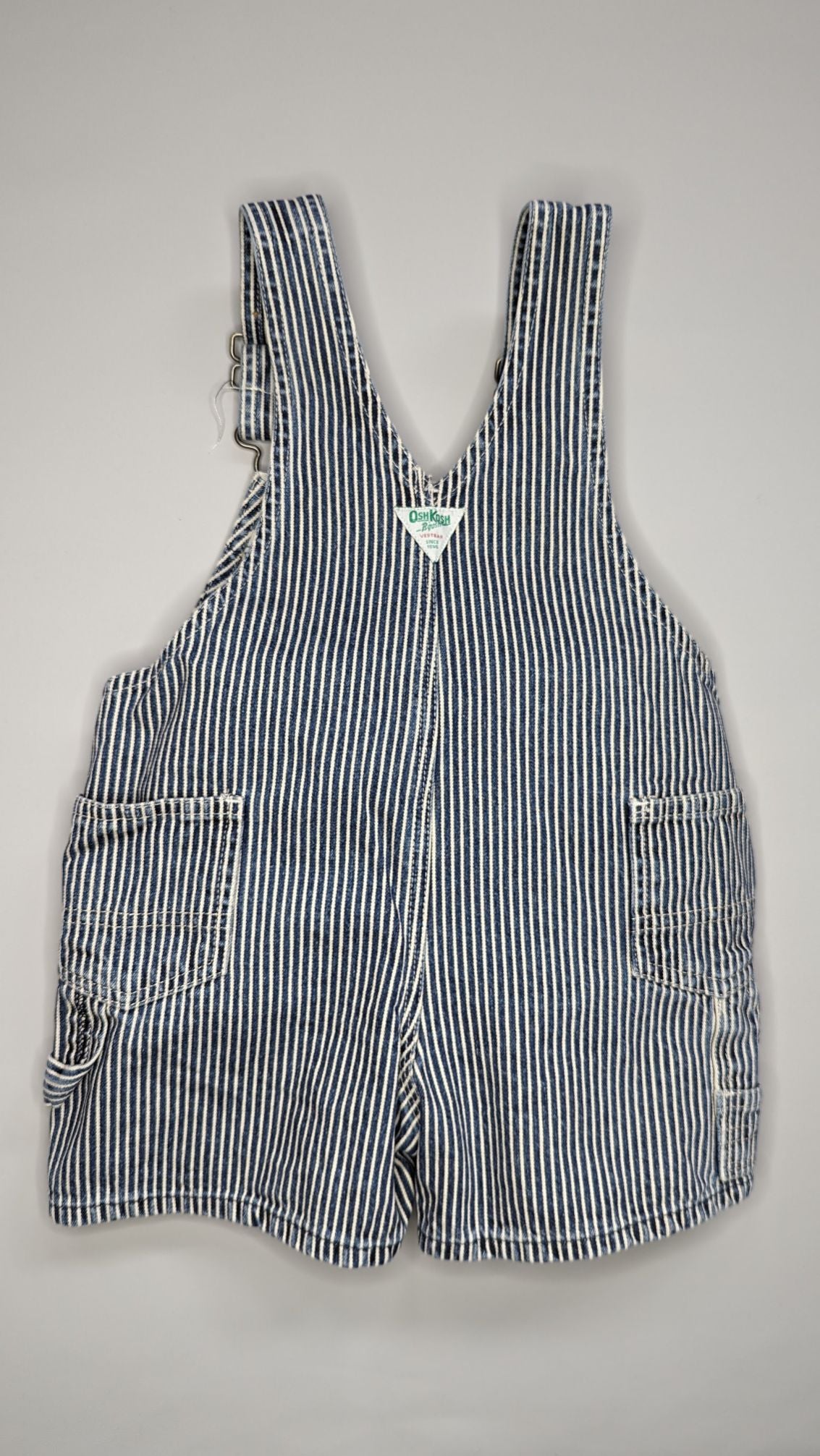 Oshkosh B'gosh Vintage Hickory Stripe Shortalls 1T - Anue