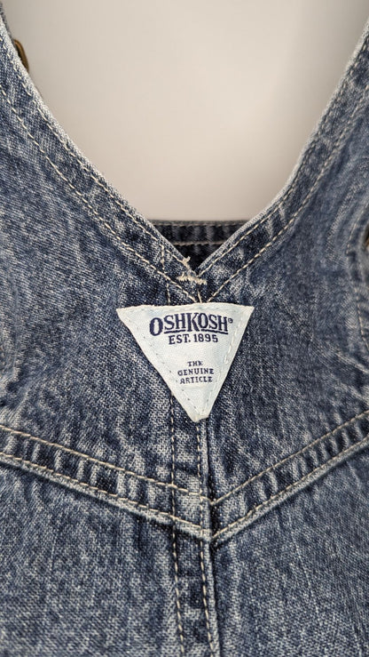 Oshkosh B'gosh Vintage Denim Cargo Overalls 12m - Anue