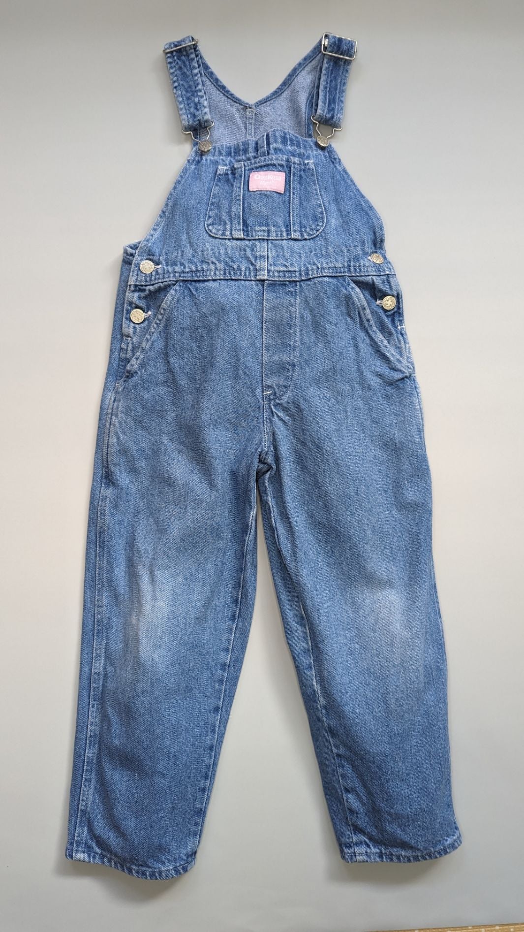 Oshkosh B'gosh Vintage Denim Overalls 6Y - Anue