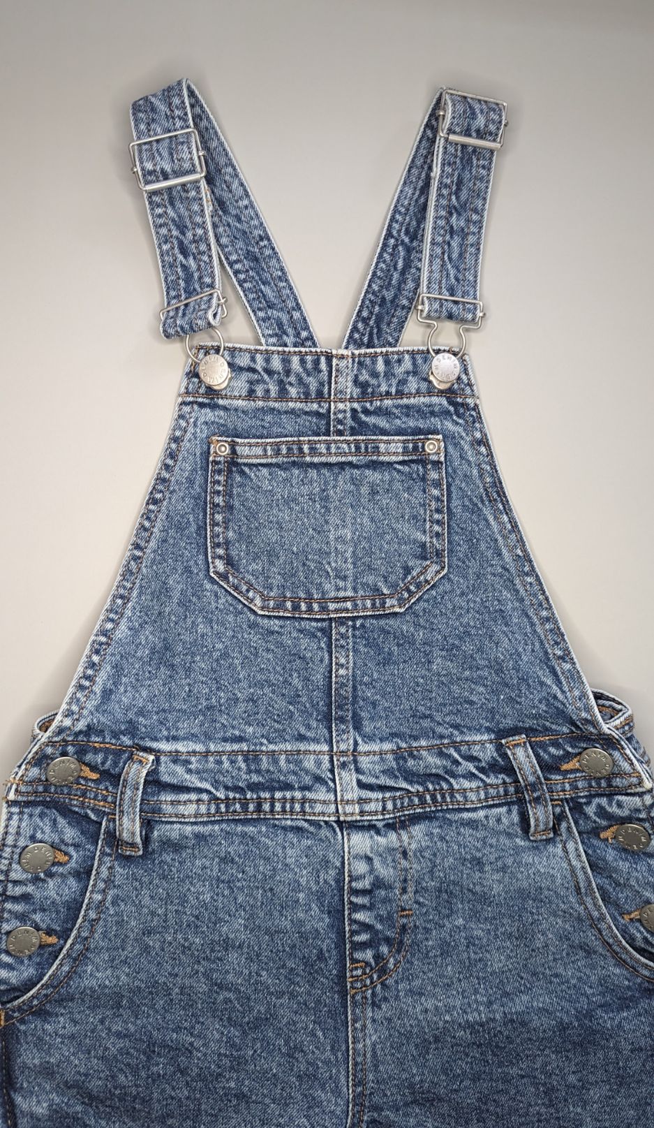 Target Rigid Vintage Wash Denim Overalls 7Y - Anue