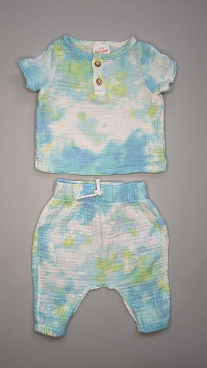 Cat & Jack Tie Dye Set 0-3m - Anue