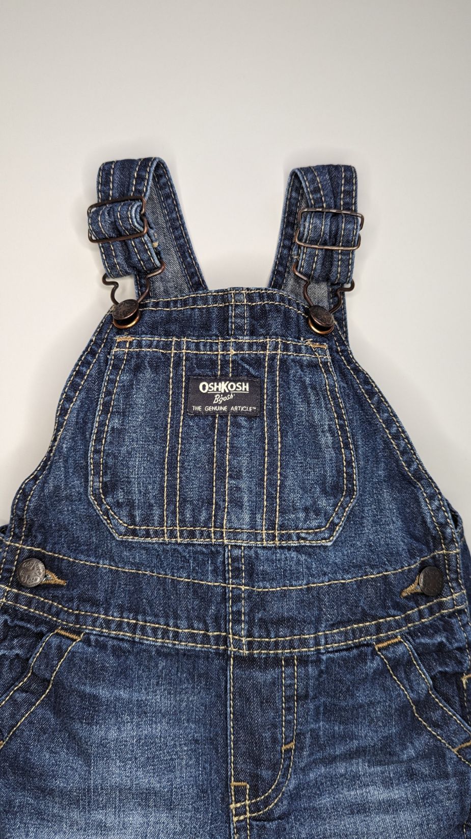 Oshkosh B'gosh Vintage Denim Shortalls 18m - Anue