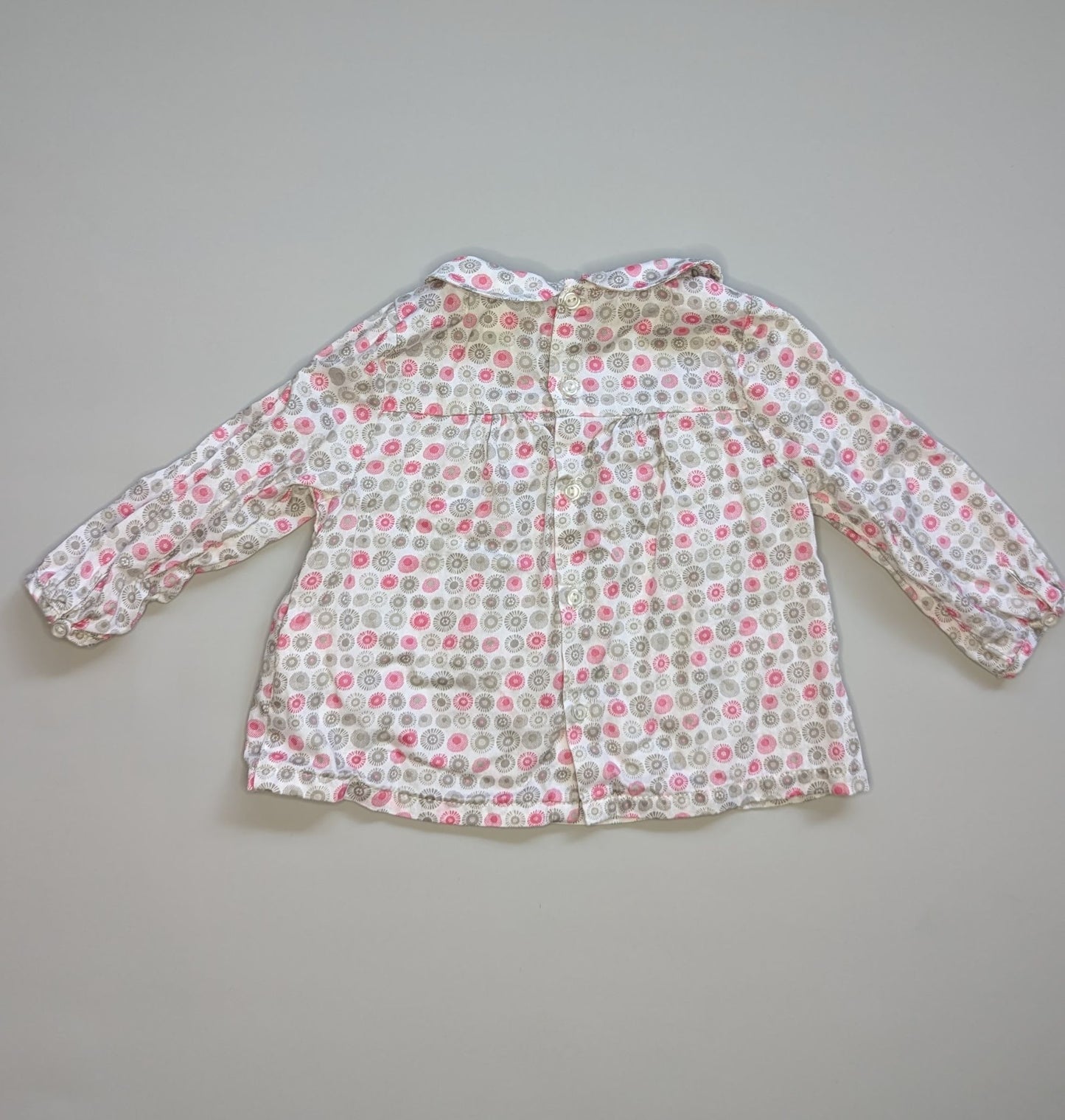 Obaibi Print Long Sleeve Shirt 6m - Anue