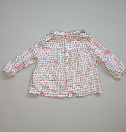 Obaibi Print Long Sleeve Shirt 6m - Anue