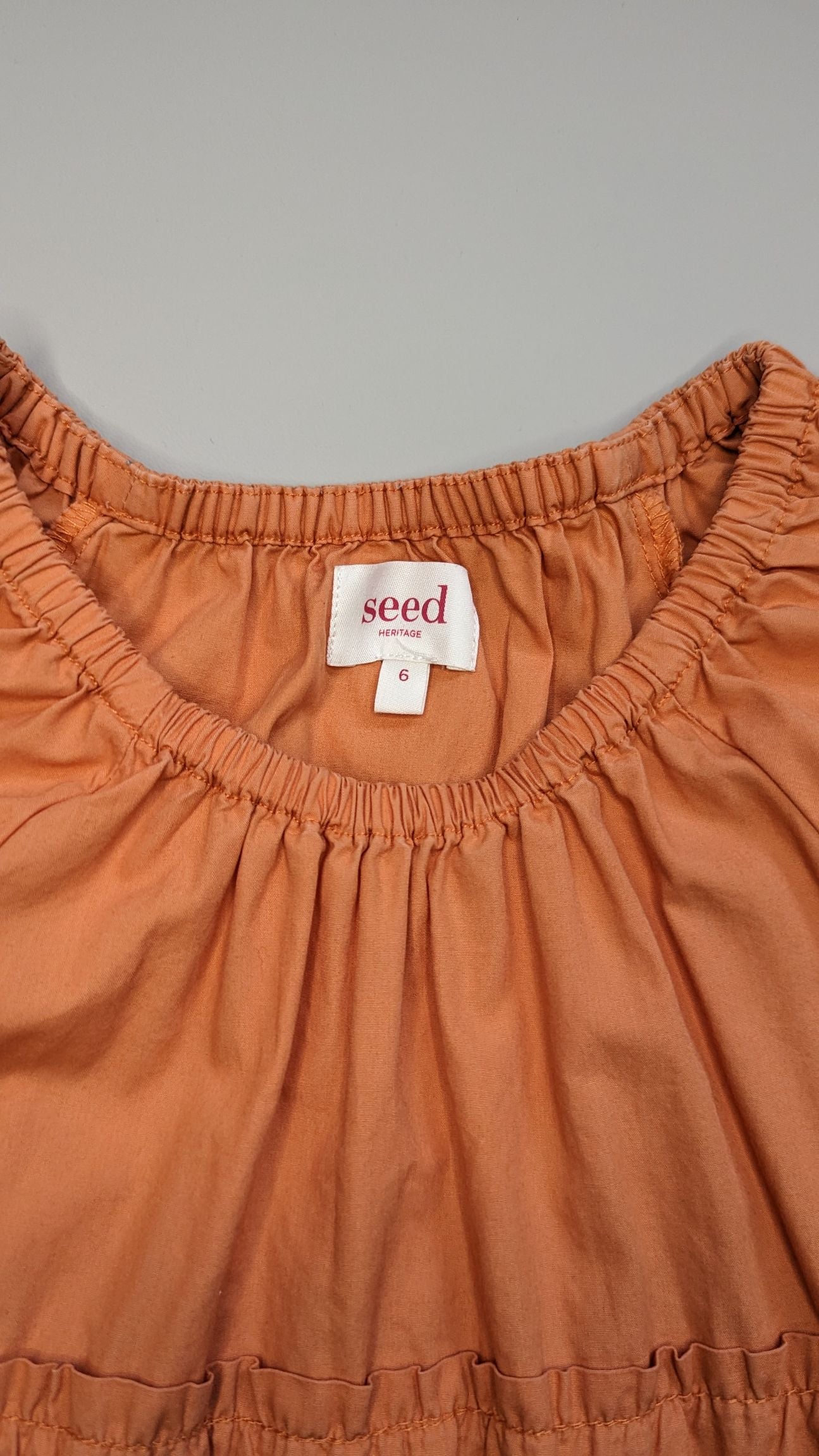 Seed Tiered Dress 6Y - Anue