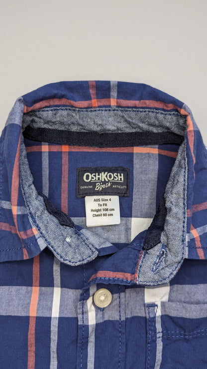 Oshkosh B'gosh Check Shirt 4Y - Anue