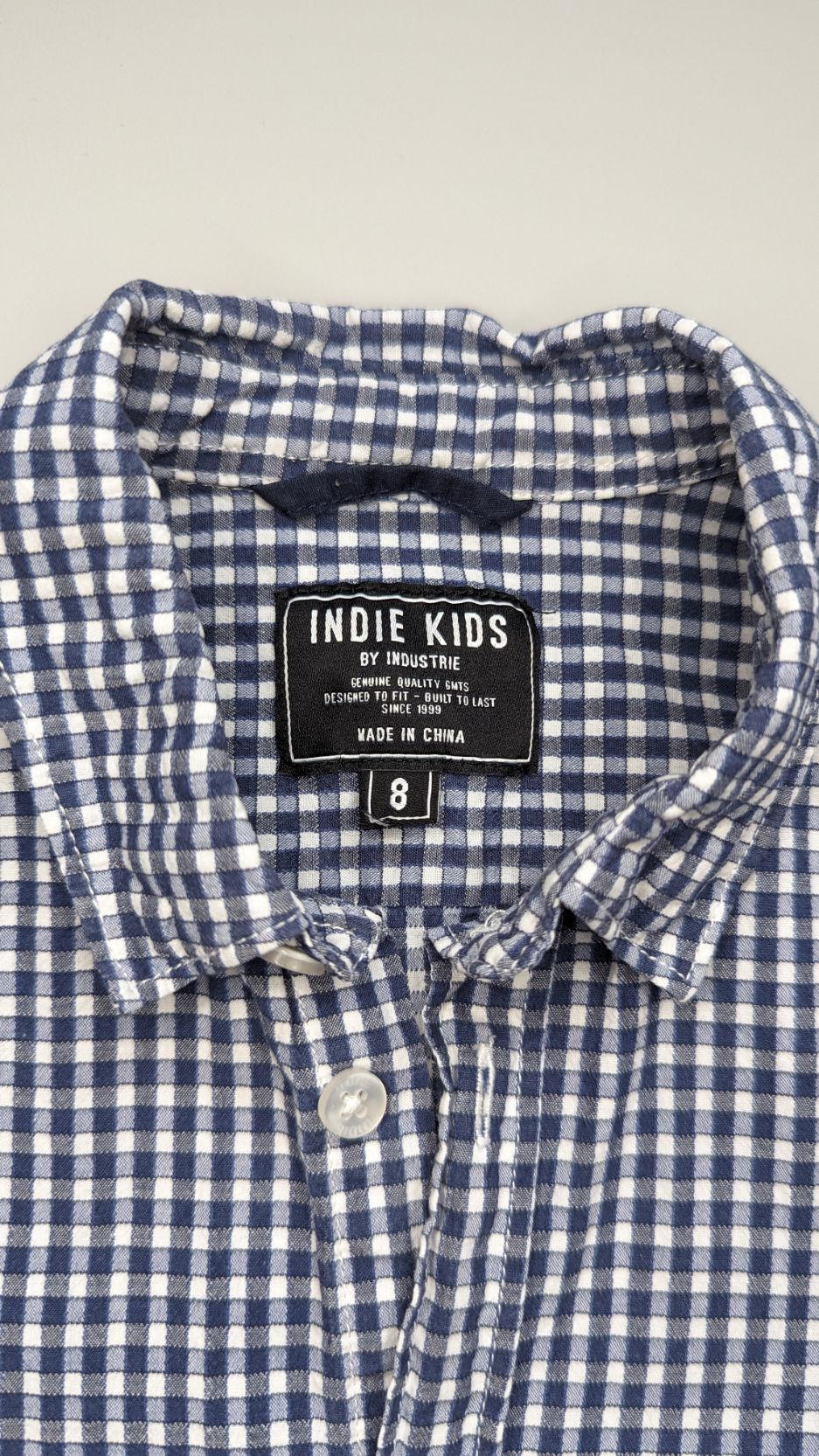 Indie by Industrie Check Shirt 8Y - Anue