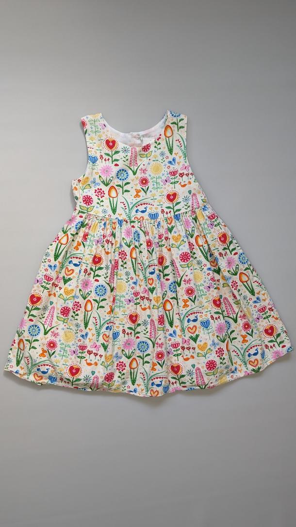 Ollies Place Summer Print Dress 4Y - Anue