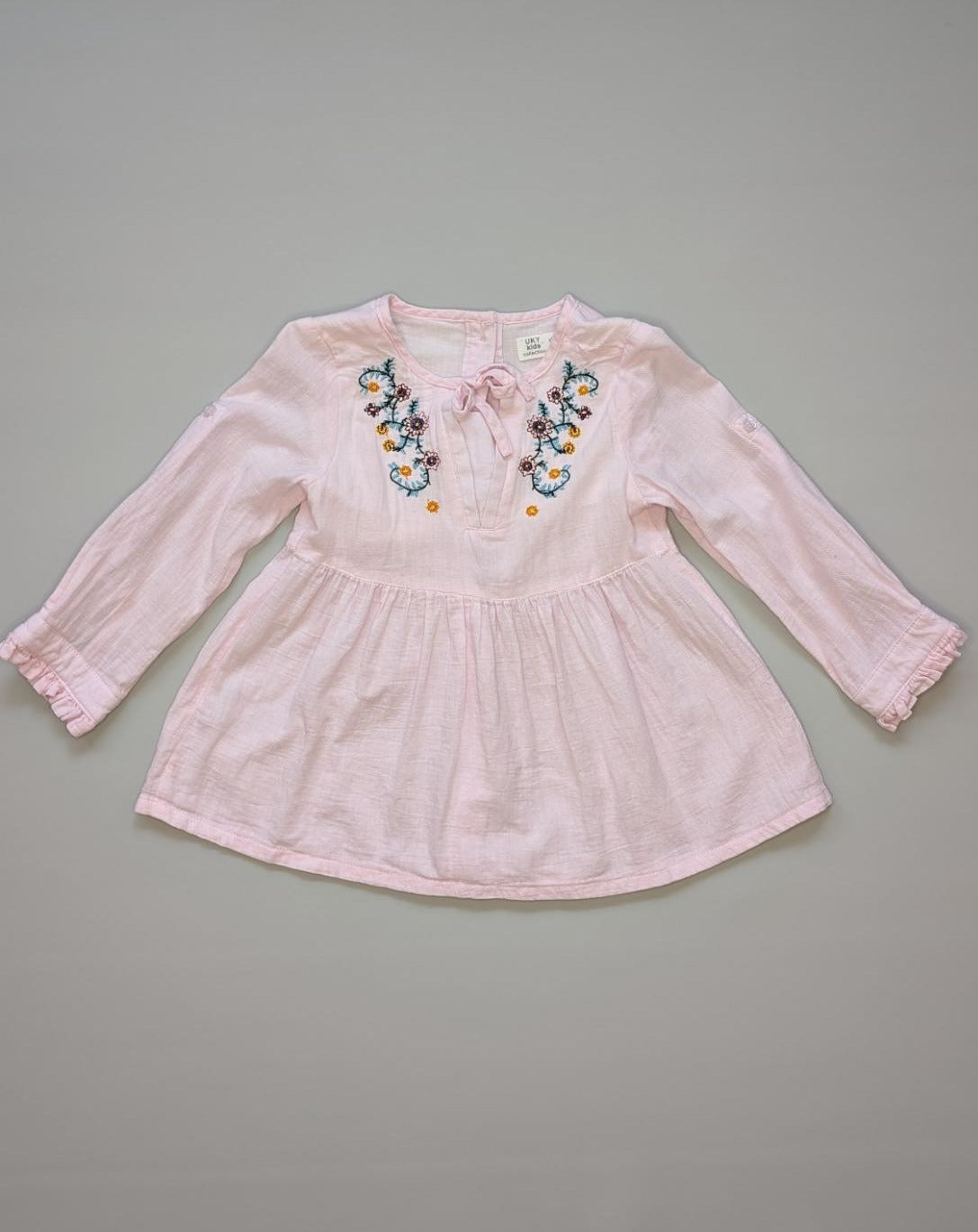 UKY Kids Embroidered Top 2Y - Anue