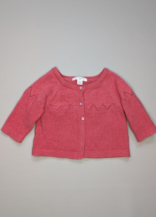 Pure Baby Cardigan 0-3m - Anue