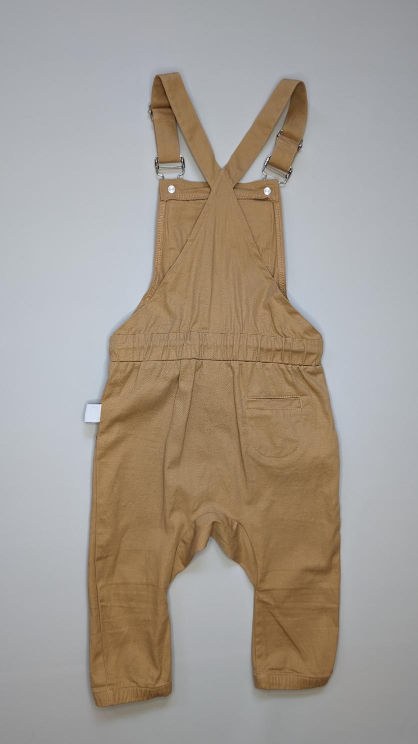 Little Villians Cropped Overalls Wheat 3Y - Anue