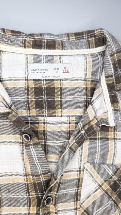 Zara Flannel Shirt 8Y - Anue