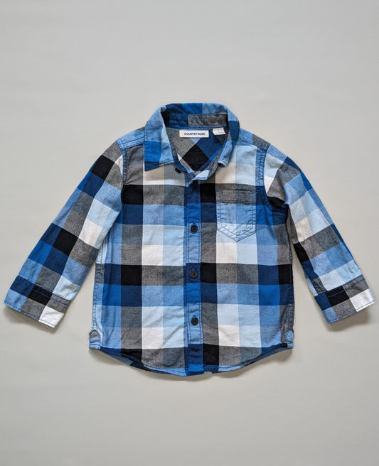 Country Road Check Shirt 6-12m - Anue