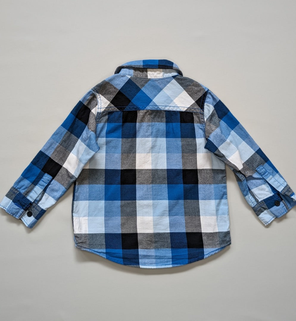 Country Road Check Shirt 6-12m - Anue