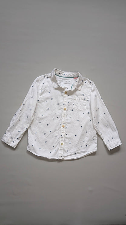 Zara Print Shirt 2Y - Anue