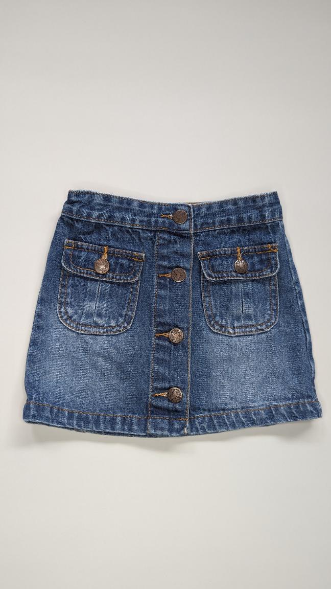 Pumpkin Patch Denim Skirt 4Y - Anue