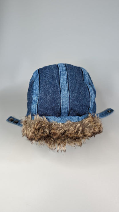 Pumpkin Patch Trapper Denim Hat S - Anue