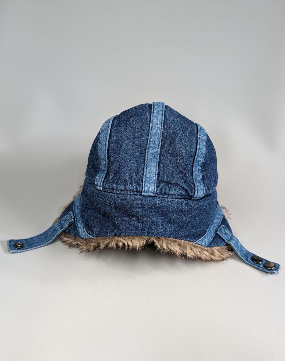 Pumpkin Patch Trapper Denim Hat S - Anue