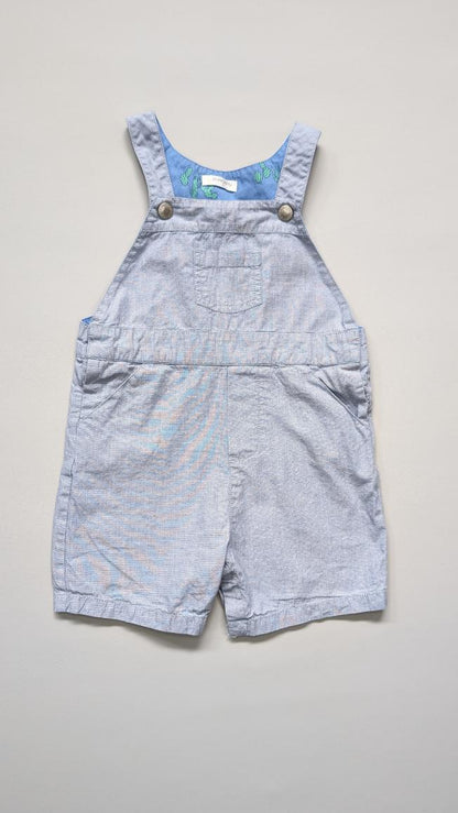 Pure Baby Chambray Overalls 3Y - Anue