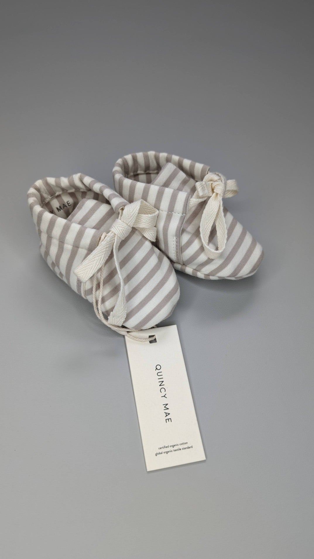 Quincy Mae Soft Baby Booties 0-3m - Anue