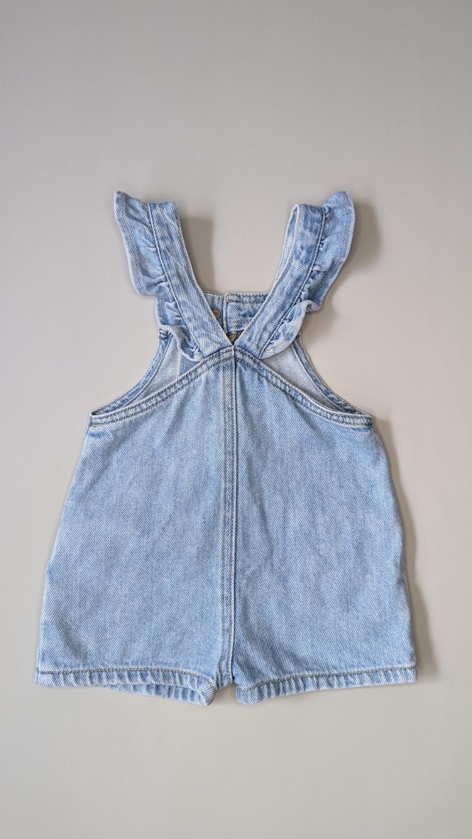 Seed Denim Overalls 0-3m - Anue