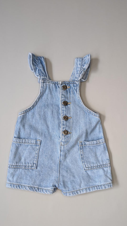 Seed Denim Overalls 0-3m - Anue