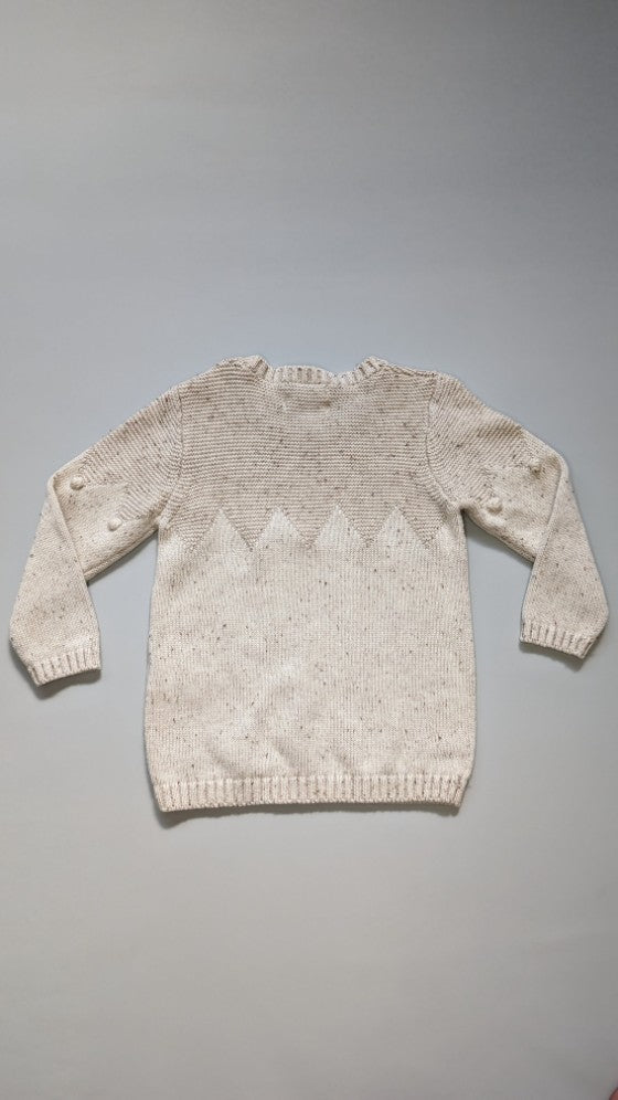 Wilson & Frenchy Knitted Jumper with Baubles 12-18m - Anue