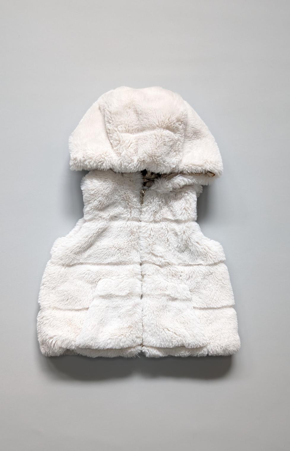 ZARA Faux Fur Gilet 6-9m - Anue